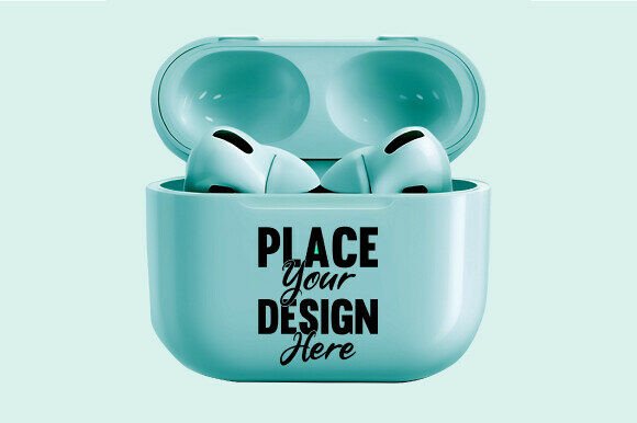 Download Blank Air Pods Single Mockup 4 - Single mockup Collection