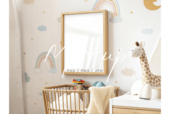 Download Frame Art Mockup for Nursery - Premium Resources